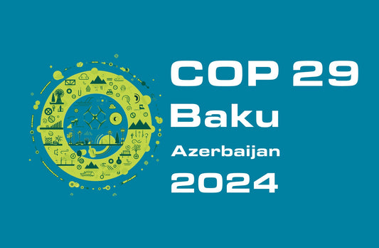 COP29 UNFCCC Climate Summit Baku November 2024, official banner
